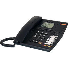 Atlinks Alcatel Temporis 880 Analog/DECT telephone Caller ID Black - Alcatel Temporis 880, Analog/DECT telephone, Wired handset, Speakerphone, 170 entries, Caller ID, Black