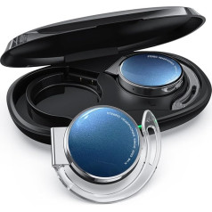 On Ear Headphones Bluetooth 5.3, Open Ear Headphones Wireless Bluetooth, Clip On Headphones Sport Headset Bluetooth with 4 Microphones, Comfort Fit Ear Hooks Earphones
