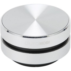 Yunir BT Bone Conduction Speaker, Wireless Stereo Sound, Creative Portable Speaker with Microphone Soundbox for Travel at Home Outdoor (Silver)