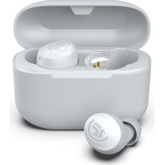 JLab Go Air Pop+ In-Ear Headphones Wireless Bluetooth, True Wireless Headphones, 35+ Hours Headphones, Wireless Earbuds, Earbuds with Microphone, USB-C Charging Box, Dual Connect, EQ3 Sound, Cloud