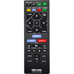 Leankle Remote Control RMT-B126A for Sony Blu-ray Disc Player BDP-BX120 BDP-BX320 BDP-BX520 BDP-BX620 BDP-S1200 BDP-S2200 BDP-S3200 BDP-S5200 BDP-S6200 BDP-S7200 BDP-S7200 0