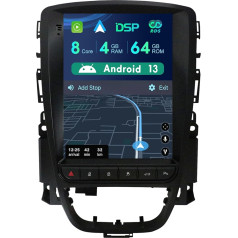 MISONDA 2 Din 9.7 Inch IPS Android Car Radio for Opel Astra J/Buick Excelle 2006-2014 Supports Carplay, Android Car, DAB, WLAN, BT, GPS, AUX, MirrorLink, WiFi, RDS, FM– 4G + 64G