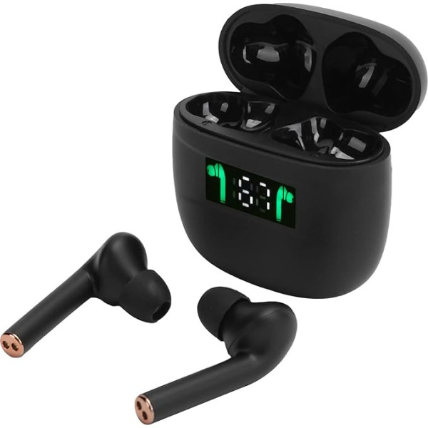 CCYLEZ J3 Pro Headset, Touch Control Wireless Headphones with LED Display Charging Box, Bluetooth Earphones with Automatic Pairing for Sports Music at Home, for Fashionable People