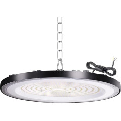 Tayire 300W LED High-Bay Spotlight 30000LM LED UFO Industrielampe, Hallenbeleuchtung LED Hallenstrahler 6500K Superhell UFO Lampe Deckenleuchte, IP65 Strahler Werkstatt für Lager Industrieanlagen