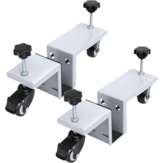 JISADER 2X Türinstallation Kit Helfer Handling Karren mit Radpaneelpuppen