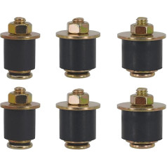 Dsnaduo 3 Sizes (6 Pack) Rubber Expansion Plugs, Fit Hole Size 19mm~28mm, Car Rubber Freezer Plug