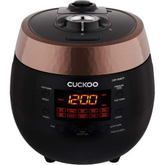 Cuckoo Rice Cooker 1.08L CRP-R0607F Digital Steam Pressure, Brown/Black