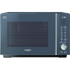 Whirlpool MWF 259 SG - Freestanding Microwave - Dimensions 46.8 cm x 49 cm x 32.5 cm Microwave 25 Litre with Power 800 W Microwave and 1300 W Grill, Grey Shade, Microwave without Plate.