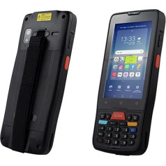 HDWR AndroSavvy-110D Mobile Terminal, Android 9, WiFi, 4 Inch Display, High Performance Scanning, Charging Station Included, Extended Battery Life