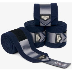 LeMieux Loire Satin Polo Bandages Hunter Green Set of 4