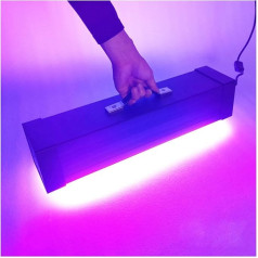 Color Curing Light 405nm UV LED Resin Curing Lamp 365nm 395nm Ultraviolet Light PCB Solder Glue Inkjet Paint Color Screen Printing Photo Development (Size: 1, Color : 405nm)