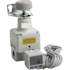 Pneumatic Air Cylinder, Pneumatic Air Source Processor High Precision Pressure Regulating Valve Air Pressure IR1000-01 IR2020-02 With Ise30a-01-N-l-P-l for Automatic Equipment (Color : IR1010-01 NPN,