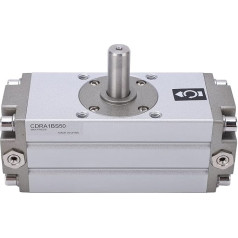Gearwell Pneumatic Lufzylinder, 0,7 MPa Aluminiumlegierantrieb, Doppelversiegelungsstruktur für pneumatische Geräte, Luftdruckbewegungsregelzylinder (CDRA1BS50-180C)