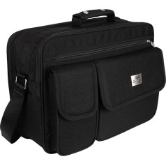 EAAKIE Work Bag Shoulder Bag Flight Attendant Men's Bag Black XXL, black