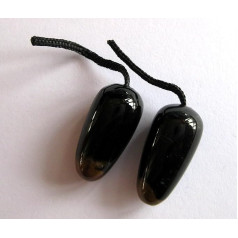 Hildegard von Bingen Ear Olive Sardonyx
