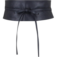 Frentree Women’s Wide Wrap Belt, Obi Lace Up Waist Belt, Tie Belt