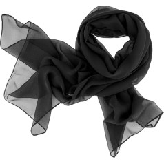 Dolce Abbraccio Women's Scarf, Stole, Neckerchief Scarf, Made of Chiffon for Spring, Summer, All Year Round