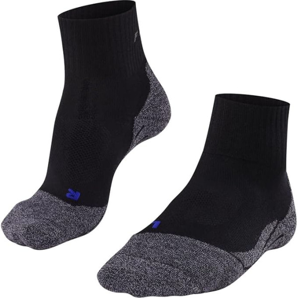 FALKE Damen TK2 Cool Short Wandersocken mittelstarke Polsterung antiblasen Trekkingsocken kühlend vegan Socken Wandern schnelltrocknendes atmungsaktives Lyocell Funktionsmaterial 1 Paar