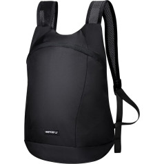 WATERFLY Ultralight Foldable Backpack 15 L: Small Packable Hiking Backpack Lightweight Thin Backpack Sporty Daypack Daypack for Outdoor Hiking City Trip Men Women