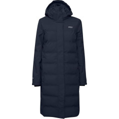 NORTH BEND NBMarta Women's Quilted Coat Waterproof Windproof Breathable Women's Jacket with Hydrostatic Head 5000 mm W-PRO Weather Protection System, Navy Blazer (2048)
