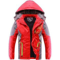 Nasliana Down Jacket, Winter Jacket, Boys, Ski Jacket, Children's Warm Transition Jacket, Outdoor Hiking Jacket, Puffer Jacket, Winter Windbreaker, Thickened Jackets, Winter Coat, Hooded Jacket, Down