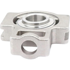 LOOwAH 1-teiliges sphärisches Lagergehäuse aus Edelstahl 304, kompatibel mit SUCT207-Einsatzlagern