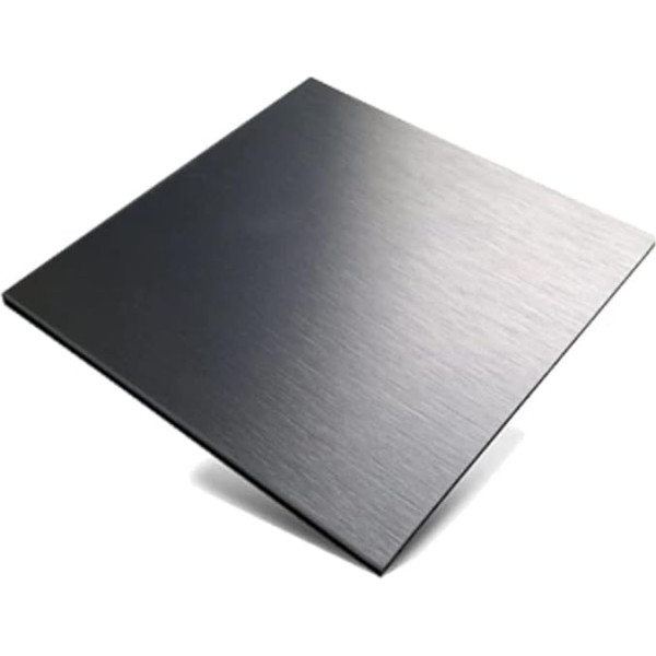 ZOENAE Stainless Steel Sheet, 304 Stainless Steel Sheet 20 x 20 cm / 30 x 30 cm Sheet Metal for Repairs, Welding, Projecting, Crafts etc. (Size: 300 x 300 x 5 mm)