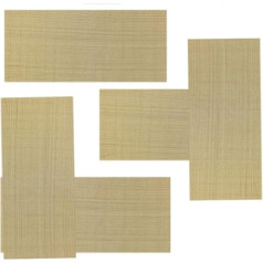 NEZIH Brass Wire Mesh Woven Sheet - 0.08 mm Aperture - 0.13 mm Wire Diameter 120 Mesh Filters/5 Pieces/18 x 100 cm
