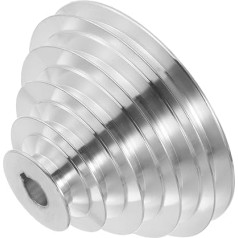Kozelo V-belt pulley - [19 mm bore x 55/78/103/130/150 mm outer diameter] aluminium alloy V-groove drive pulley for type A belt for many existing drive constructions