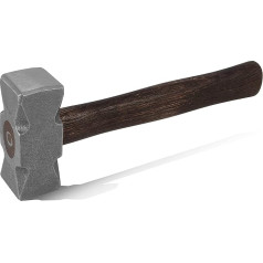 2.2lb (1000g) Square Forging Hammer Perfect for Blacksmiths, Bladesmiths, Forging Tools