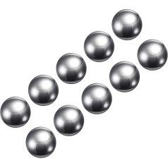 METALLIXITY Präzisionskugeln G10 13mm 10 Stück, Chromstahl-Lagerkugeln Perlen - für Industrie-Kit, Maschinen, Automobil und DIY