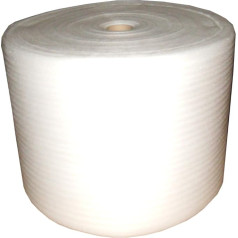 2 Rolls Foam Film 50 cm x 100 m Impact Sound Insulation 2 mm 100 m² - Laminate Underlay Parquet Underlay Insulation Underlay Sound Insulation Underlay dimapax