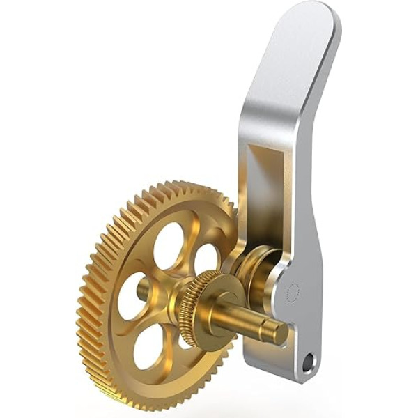 BIQU Panda Claw, Extruder Gear for Bambu-Lab A1/A1 Mini 3D Printer, Golden RNC Nano-Coated Extruder Gear, Smoother and More Even Flow, Longer Life