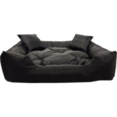 ECCO suņu gulta 100x80 / 115x95 cm melna