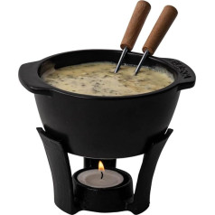 Boska Party Mini Fondue Set for Cheese Fondue and Sauce / 300 ml Dishwasher Safe Fondue Pot