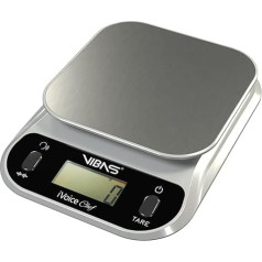 iVoice Chef Talking Kitchen Scales for Blind and Elderly, Speaks 5 Languages, Weight Repetition, Adjustable Volume, Capacity 10 kg - 22 lb, Batteries Included
