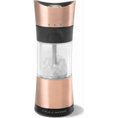 Cole & Mason H306692P Inverta Select Copper Horsham Salt Mill 154 mm, Copper