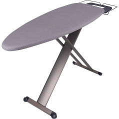 Extra Large Aluminium Ironing Board with Aluminium Legs and Iron Rest