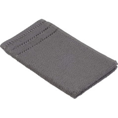 Gözze Berlin Flannel 4er Set, Anthracite, 30 x 50 cm, 101-0642-A3