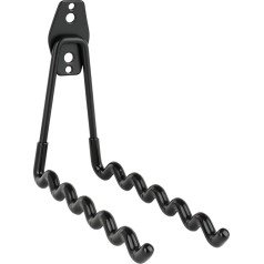 TMY Garage Hook 160 H x 200 L x 70 W 15 kg | Wall Hook Rubberised | Device Hook Bicycle Hanging | Hook for Garden Tools | Wall Mount for Screwing | for Tools Ladder Holder