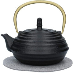 ZUBU TEIERUNG aus Gusseisen schwarz mit Schlitz Filz L. 0,7 LW0.7L-9000