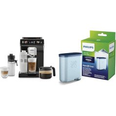 De'Longhi Eletta Explore Perfetto ECAM452.57.G Fully Automatic Coffee Machine with LatteCrema Milk System & Philips AquaClean Limescale and Water Filter for Espresso Machine, No Descaling up to 5000