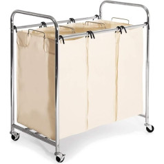 Seville Classics SHE16166 Rectangular Steel Chrome