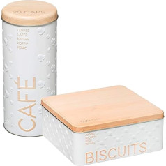 2 x Storage Containers: Coffee Mug + Biscuit Box