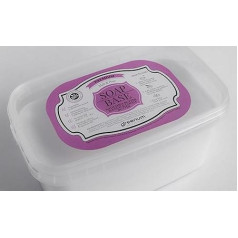 3 kg Premium Shea Butter Soap Base for Soap Casting, Glycerin Soap, Raw Soap for Pouring with Shea Butter, Mango Butter, Cacao Butter, SLS Free, 100% Vegan