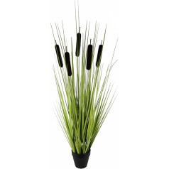 Cattail in Grass Bush in Pot Artificial Grass Shore Grass Cattail Standing Grass Artificial Plant Artificial Grass Decorative Grass Artificial Plants Decorative Grass Tufts Grass Arrangement
