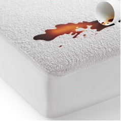 Bed'Ore Waterproof Mattress Protector 100% Cotton Mattress Topper/Cover Machine Washable (Cabin Bed)