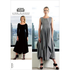 Vogue Patterns V1312 Size B5 8-10-12-14-16 Misses' Dress