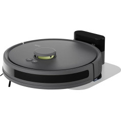 AEG Robot vacuum cleaner with wiping function, WiFi, precise LiDAR navigation, bagless, suction power 4000 Pa, lithium battery 14.4 V, up to 175 min. running time, up to 140 m², water tank 0.28 l,