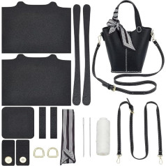 WADORN Handbags Kit Made of PU Leather DIY Sewing Accessories for Making a Shoulder Bag for Women Made of Leather for Women Birthday, Holidays